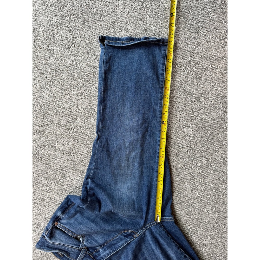 Judy Blue Skinny Fit Capri Jeans Medium Wash Side Slit 14W JB72113MD-CO-PL - Picture 7 of 8